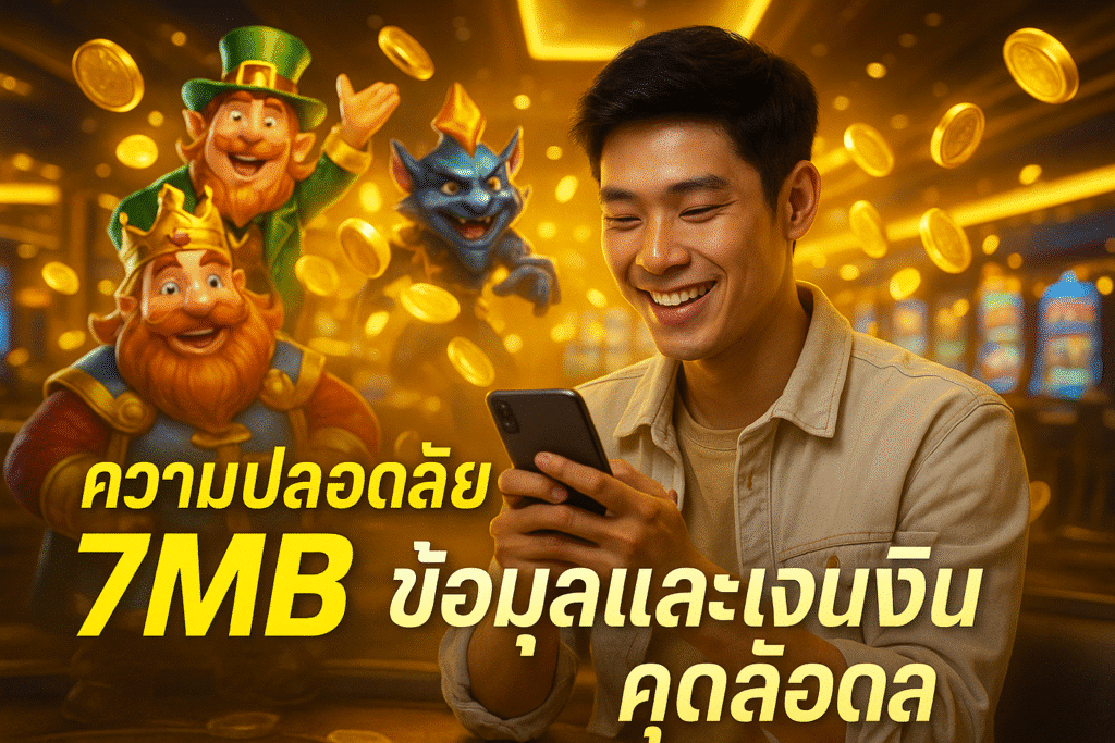 ความปลอดภัย 7MB ข้อมูลและเงินของคุณปลอดภัย