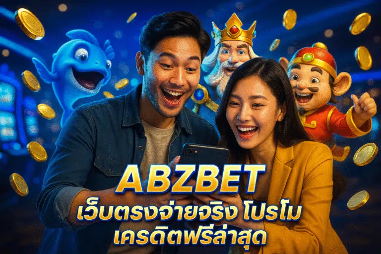 ABZBET เว็บตรงจ่ายจริง โปรโมชั่นเครดิตฟรีล่าสุด